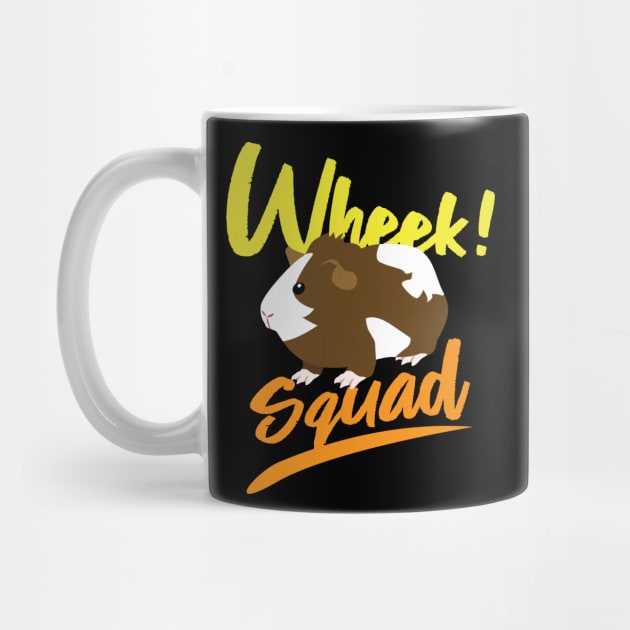 Wheek Squad Gift for Guinea Pig Lovers Cute Guinea Pig by Riffize